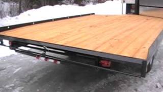 TREKK 2place snowmobile trailer basic [upl. by Wartow]