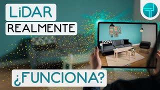 Cómo funciona el sensor LiDAR en el iPad Pro  iPhone 15 pro max [upl. by Euqinemod758]