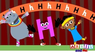 The Letter H Song  Educational phonics song from Akili and Me [upl. by Nnyluqcaj]