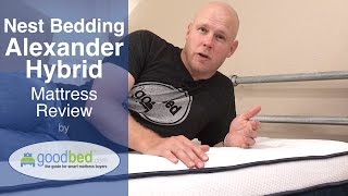 Nest Alexander Hybrid Mattress Review by GoodBedcom [upl. by Imelida28]