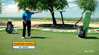 Dave Pelz’s Wedge Selection Trajectory Control Tips  Golf Channel [upl. by Dhiman825]