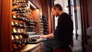 Matthias Havinga plays JSBach Fugue in Aminor BWV 543 [upl. by Morey589]