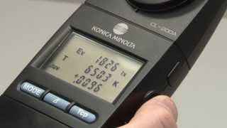 CL200A Chroma Meter  Konica Minolta Sensing [upl. by Imehon]