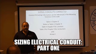 Sizing Conduit per the National Electrical Code  Part 1 [upl. by Welford990]