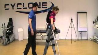 Training in ReWalk Claire Lomas [upl. by Isidro]