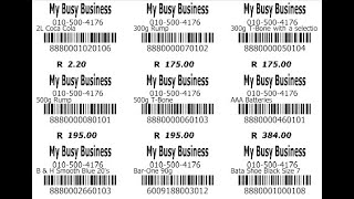 Steps to Create Barcode Labels for Price Tags using DRPU Barcode Label Maker Software [upl. by Tnairb]