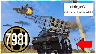 Trolling Level 7981 F160 Raiju Tryhards With My Chernobog on GTA Online [upl. by Anuaf]