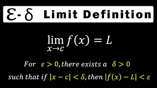 Epsilon Delta Definition of Limits Easy Explanation [upl. by Obbard53]