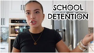 SCHOOL DETENTION 😡🫢  VLOG1927 [upl. by Eiggem]