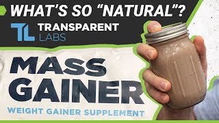 Transparent Labs Mass Gainer Review Whats So quotNaturalquot [upl. by Sinned]