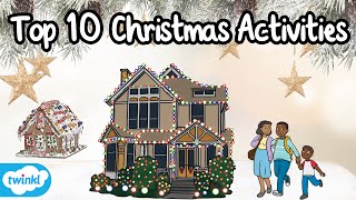 Top 10 Christmas Activities for Families  Christmas Holiday Activities to do with Kids [upl. by Katherina]