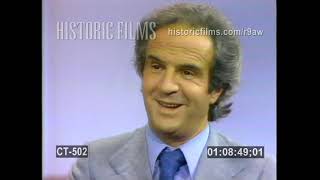 Francois Truffaut Interview 1977 Part 1 [upl. by Korie179]