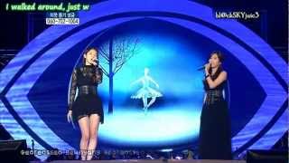 Davichi  Love Oh Love LIVE eng sub  kara roman [upl. by Nnazil]