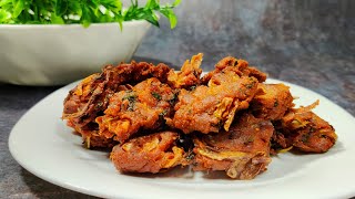 Evening snack using bread Bread pakoda recipe [upl. by Dorweiler]