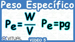 ➡️ Peso Específico  Video 5 [upl. by Peder]