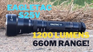 BEST TACTICAL THROWER  EagleTac S25V [upl. by Pravit]