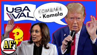 Trump har hittat ’ultimat öknamn’ för Kamala Harris [upl. by Rugg]