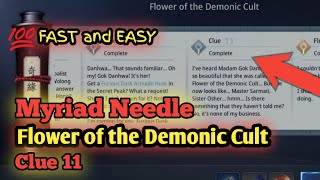 MYRIAD NEEDLE  FLOWER OF THE DEMONIC CULT  CLUE 11  MIR4 [upl. by Eleen]