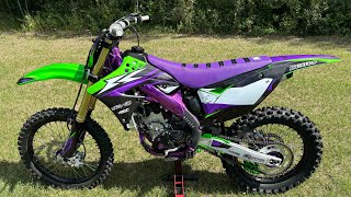 2012 KX250F REBUILD PT 10 [upl. by Enimsaj]