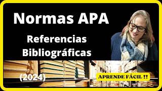 👉 Normas APA 7 Referencias bibliográficas ¡Domina el arte de citar tus fuentes 2024 [upl. by Eaner182]