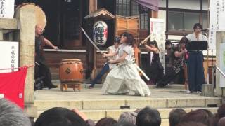 KAORI KAWABUCHIs Sword dance in Shurine [upl. by Irodim]