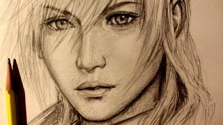 ASMR  Pencil Drawing 24  Lightning Request [upl. by Osicran]