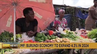 Burundi Economy to expand by 43 in 2024 buoyed by agriculture  IMF [upl. by Nwahsem884]