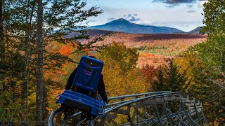 Cliffside coaster in Lake Placid New York follows the same track as the 1932 and 1980 Olympics [upl. by Nylessej379]