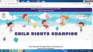 how to registered on ncpcr ncpcr childrights [upl. by Harbour]