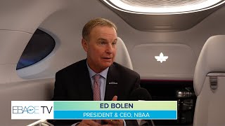 EBACE TV Inside Lilium’s New Air Taxi Cabin With NBAA’s Ed Bolen [upl. by Rind]