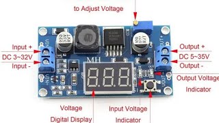 XL6009 DC Boost Adjustable Step Up Down Converter Module [upl. by Channa]