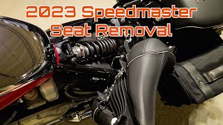 2023 Speedmaster SeatRear Pad Removal Request from Viewer  4K [upl. by Ahsinned597]