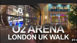 The cineworld O2 arena O2 arena London UK walk nailafoodnatureandvillagevideo [upl. by Nelhsa970]