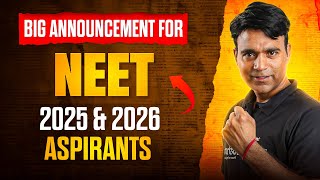 🚀Big announcement for NEET 2025 amp 2026 Aspirants ✨Launching DLP Study Material for NEET Aspirants🔥 [upl. by Azrim]