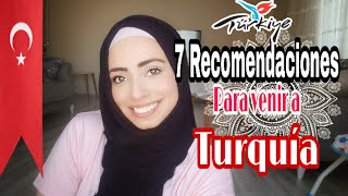 RECOMENDACIONES BÁSICAS PARA VIAJAR A TURQUÍA 🇹🇷 [upl. by Benedix662]