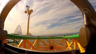 Ultra Twister POV  Crazy Japanese Coaster Nagashima Spa Land ナガシマスパーランド Japan [upl. by Redfield]