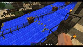 Minecraft Simple Automatic Wheat Farm [upl. by Amary311]