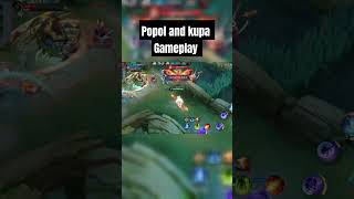 popol and kupa gameplay mobilelegends popolandkupa [upl. by Ecnarrot]