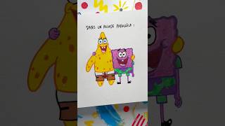 Meilleur duo 👑 dessin shortsart bobleponge spongebob [upl. by Valle918]