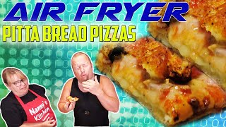 Air Fryer Pitta Bread Pizzas  Delicious Or What [upl. by Acissey]