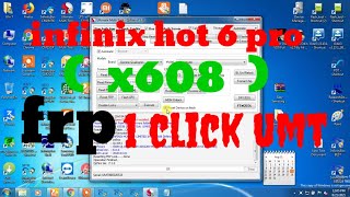 infinix x608  hot 6 pro frp lock 1 click umt [upl. by Jarrid]