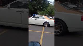 RollsRoyce 🥵👀 in Bangalore india bangalore sportscar supercars luxurycars rollsroyce car [upl. by Monteria]