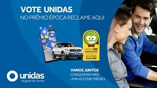 Prêmio época reclame aqui 2019 l Unidas Aluguel de Carros [upl. by Ennyleuqcaj]