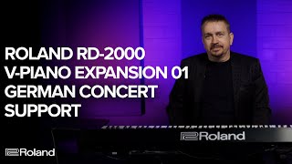 Roland RD2000 VPiano Expansion 01 German Concert Support [upl. by Brandes]