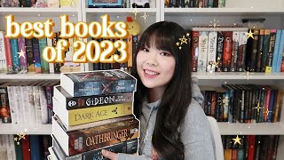 TOP 10 BEST BOOKS I READ IN 2023 🥇🥇🥇 ALL SFF [upl. by Relyks]