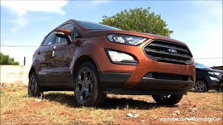 Ford EcoSport Titanium S TDCi 2018  Reallife review [upl. by Jezabel]