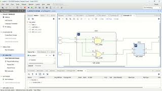 Full Adder Design In Xilinx Vivado [upl. by Nnyltiac]