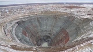 Diamond Mining Inside Earths Gigantic Holes [upl. by Leumek]