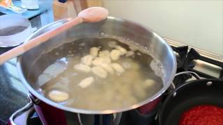 PastaTV  Making The Perfect Gnocchi in Napoletana Sauce [upl. by Tarton]