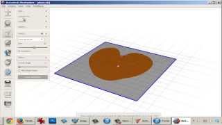 123D Meshmixer Make a Custom Stamp [upl. by Ahtinak]